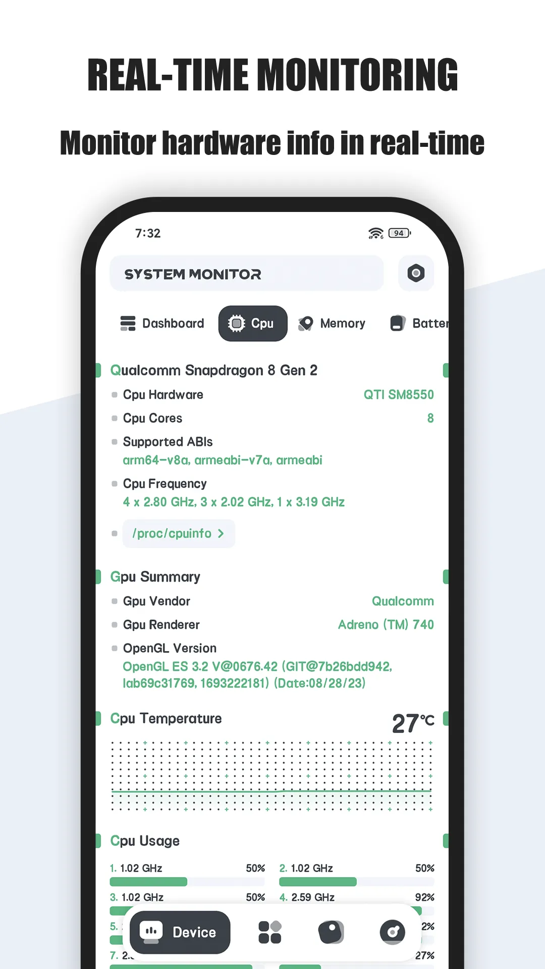 App screenshot